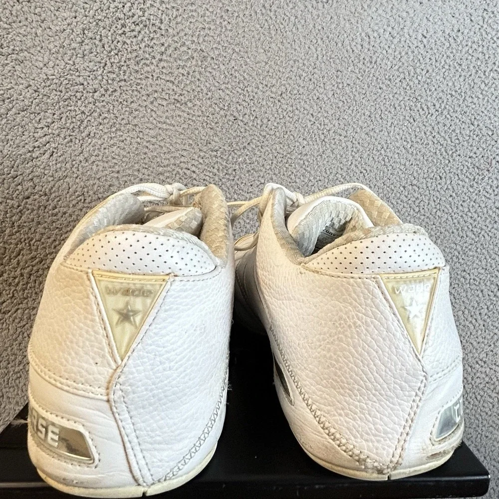 Vintage Wade Converse 1 Signature OX Low Top Size 10.5 White Silver 1V191 Y2K - Picture 3 of 8